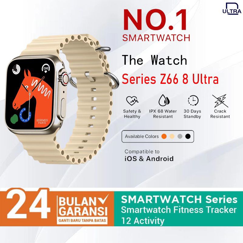 Series 8 Z66 Ultra Watch Jam Tangan Kesehatan