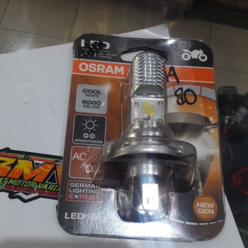 LAMPU LED H4 OSRAM WHITE