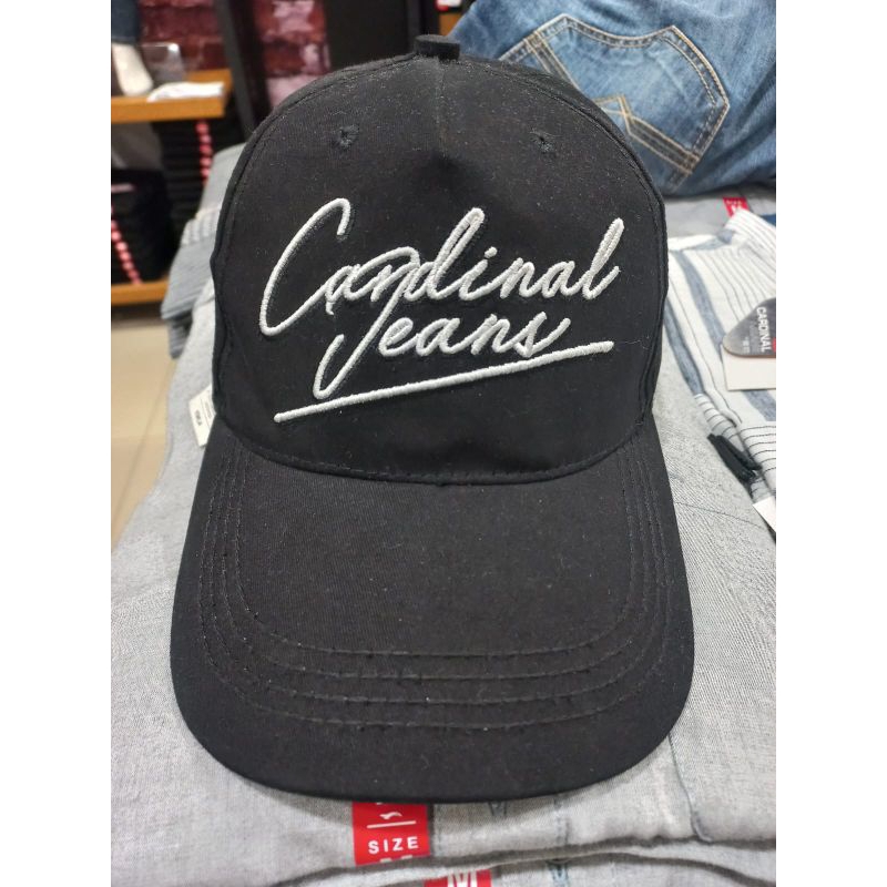 TOPI CARDINAL JEANS PRIA ORIGINAL TERBARU WARNA HITAM PROMO