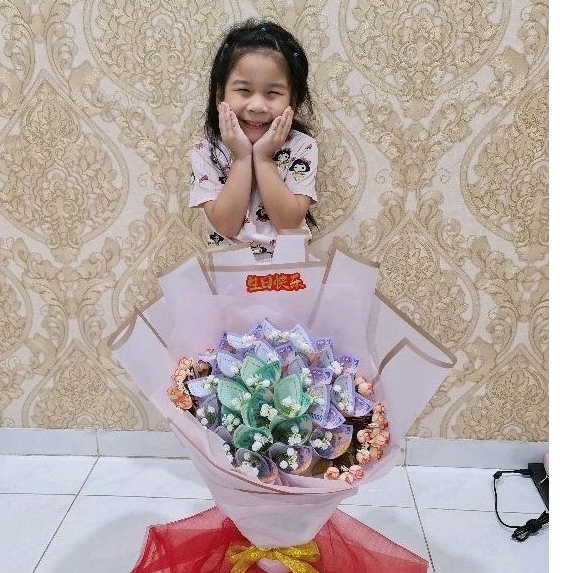 Standing bouqet / buket uang / premium