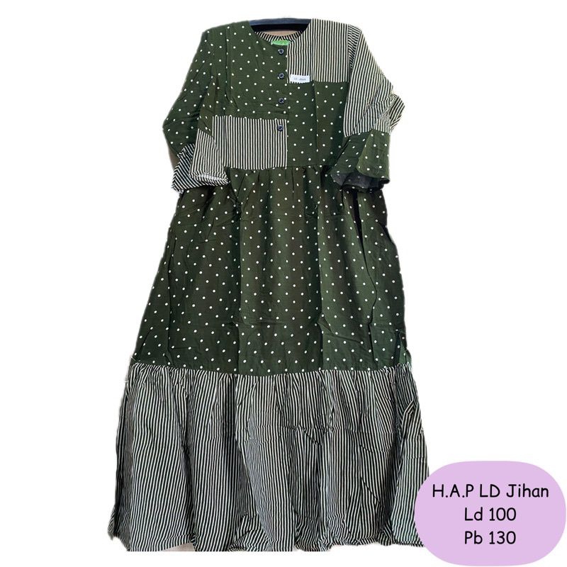 Daster Panjang Busui Bumil Longdress Muslimah Hap Kekinian Murah Meriah Remaja Dewasa Adem Trendy Ke