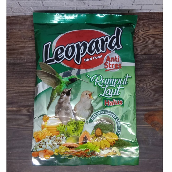 VOER LEOPARD HALUS VOER HALUS RUMPUT LAUT ANTI STRESS VOER HIJAU 200GR