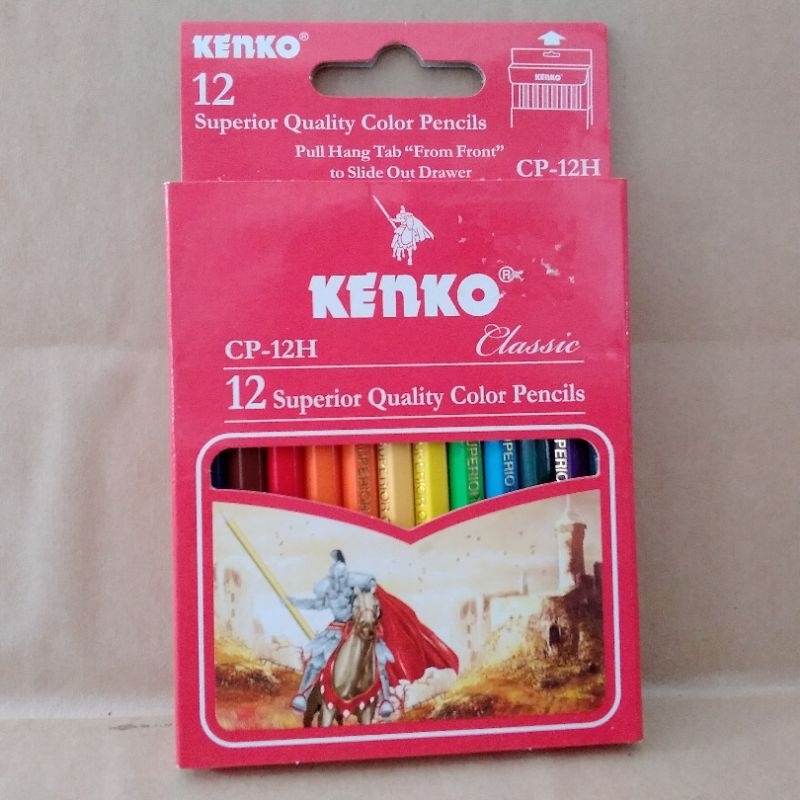 

Pensil Warna 12W Pendek Kenko