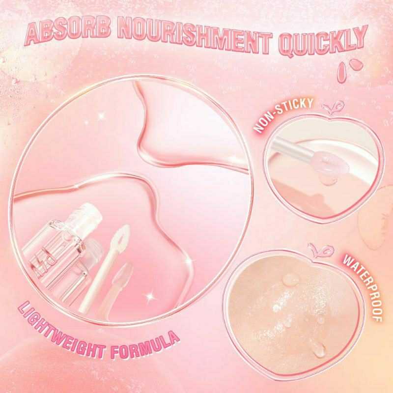 Pinkflash Lip Oil Lip Balm Repair Reduce Lip Wrinkles Lip Care