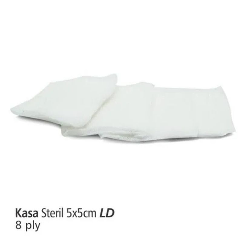 ONEMED KASA STERIL 5X5cm 8ply 5pcs KASA STERIL 585