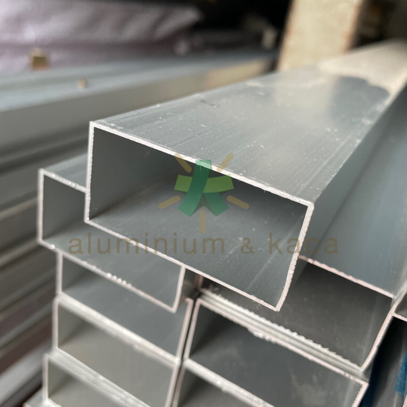 6 meter jidar hollow aluminium full 2in x 1in holo jidar 2.5cm x 5cm