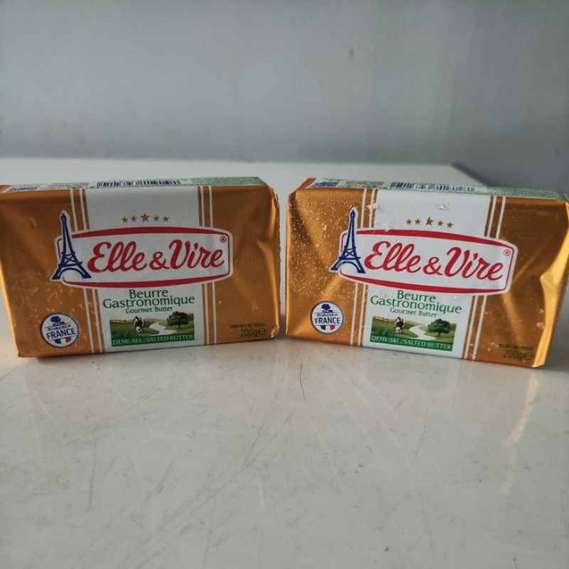 Paket elle &amp; Vire butter 200 Gr 2 Pc