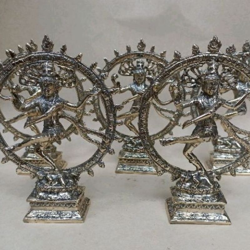 Patung Siwa Nataraja Shiva Nataraj Lord of Dance 20cm