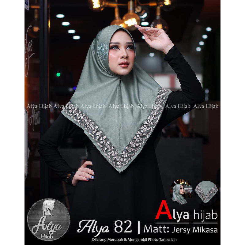Khimar Alya 82 original Alya Hijab Aura busana