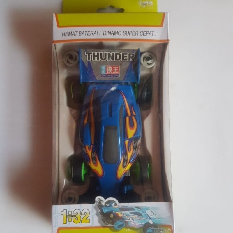 mini 4wd aoda hitam thunder