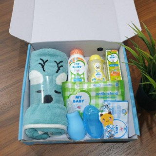 Image of (9 IN 1) Hampers My Baby Set Gift Pack Gift Set Bayi, Kado Bayi, Hadiah Set Telon MY BABY