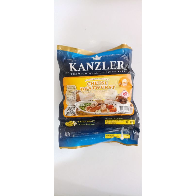 

sosis kanzler chese bratwurst 360gr