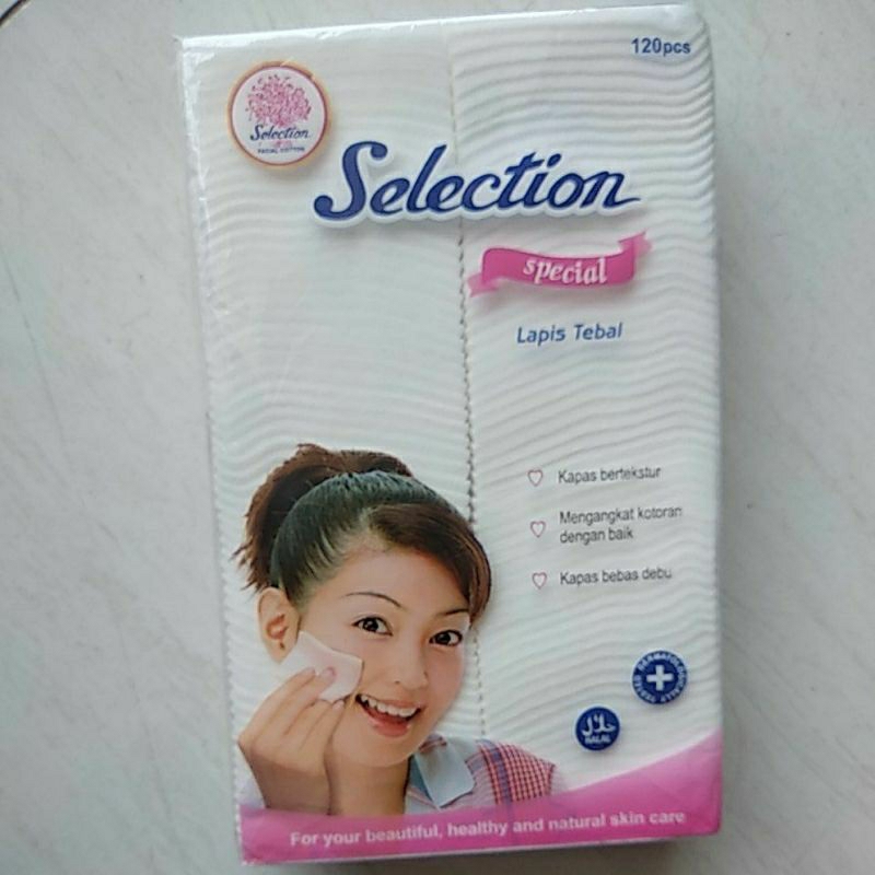 Kapas Selection Medisoft Facial Cotton Round Kapas Tipis Tebal Bulat Pembersih