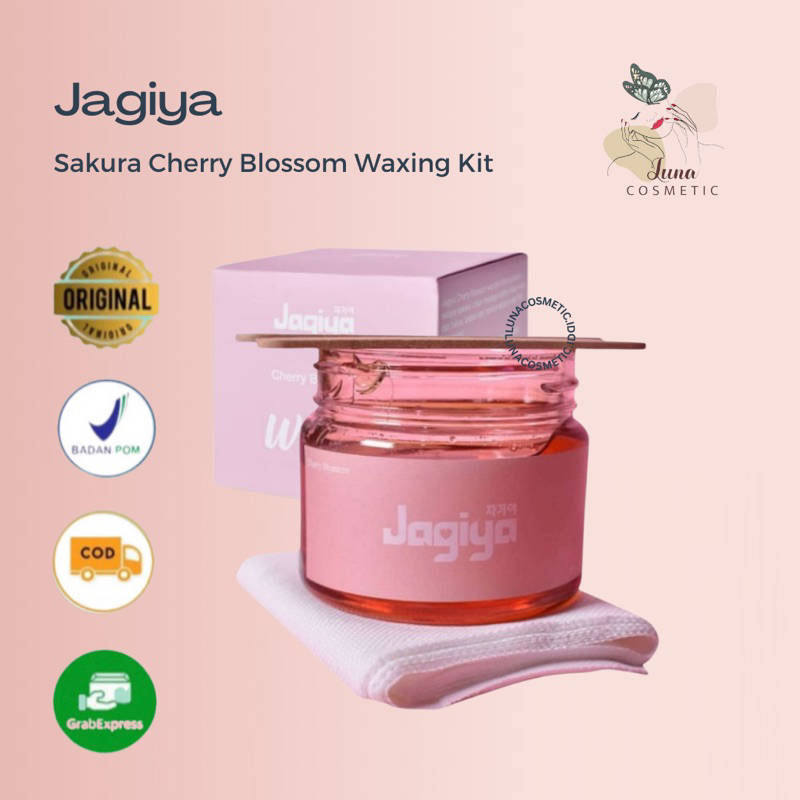 Jagiya Sakura Cherry Blossom Waxing Kit/ Sugar Wax/ Perontok Bulu/ Penghilang Bulu/ Natural Wax