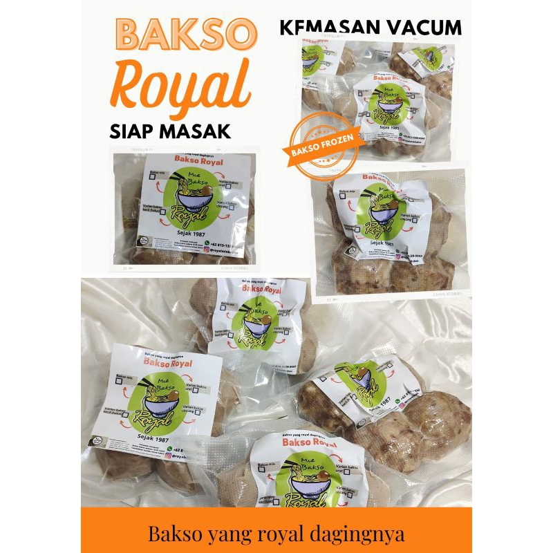 

bakso royal kemasan vacum