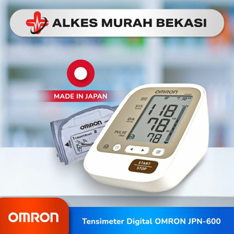 Tensimeter Digital Omron / Tensi Omron JPN600 (Made In Japan) / Omron JPN600 / Tensi Omron JPN600