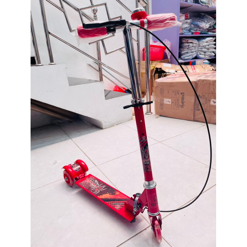 Skuter Anak Otopet scooter bisa diLipat Exotic HB 005 / HB 006 / ST 2009 / ST 2020 / HB207 / ST8128 / GS303