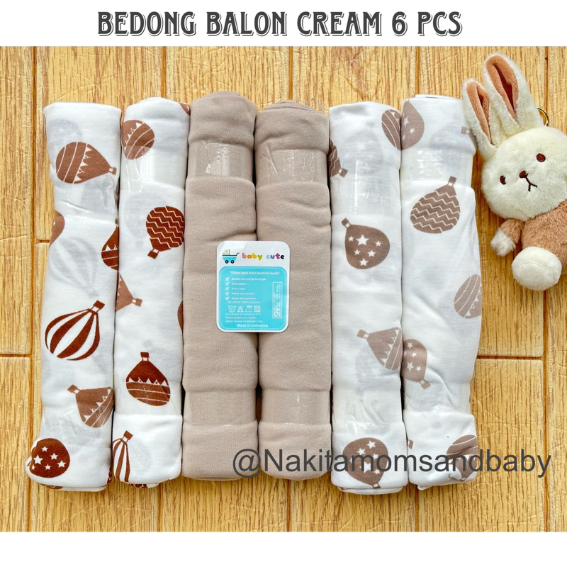 Bedong kaos Baby Cute Premium motif 6 pcs SNI Promo 9.9