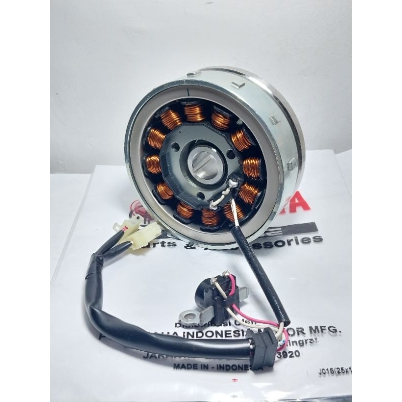 Magnet Spull Vixion old Set 2FB Spul plus magnet original flywheel rotor Vixion lama Original