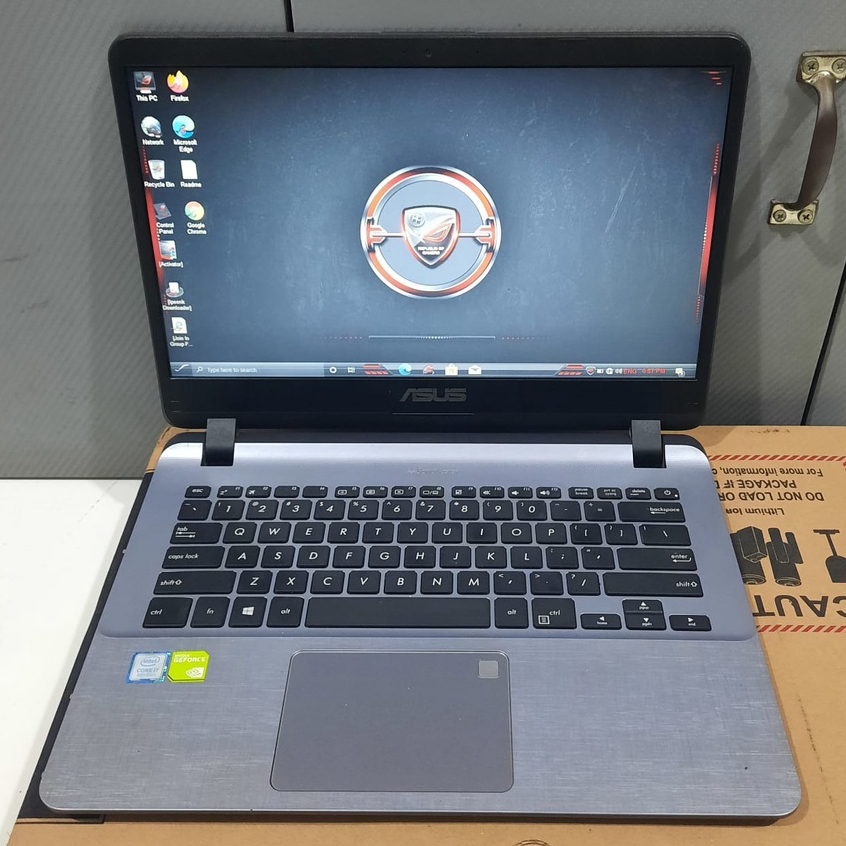 Asus VivoBook A407UF, Core i7 Gen 8Th, Vga Nvidia GeForce MX 130, Ram 4Gb, Hdd 1Tb