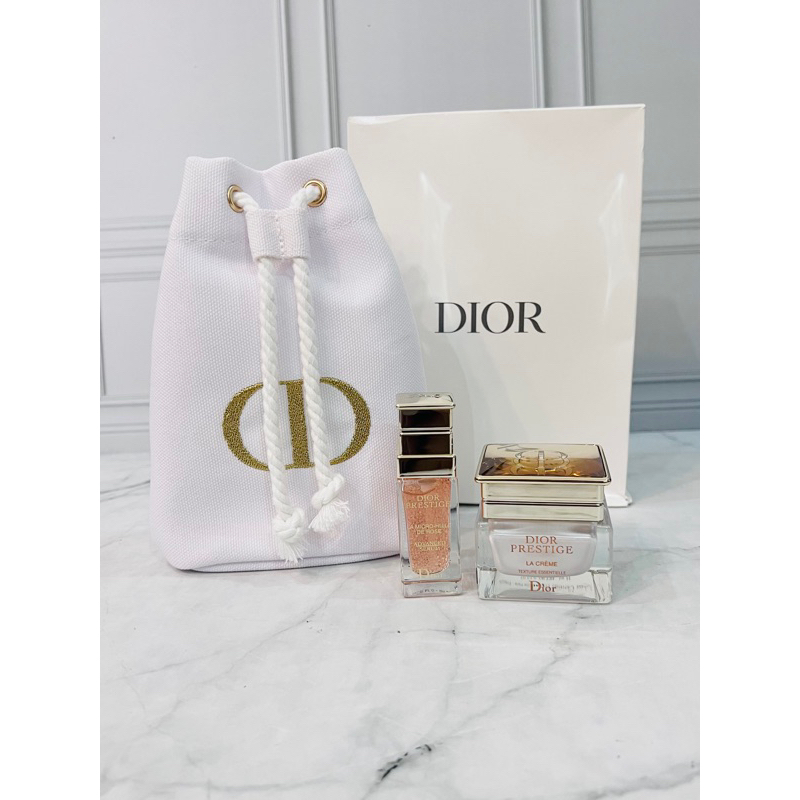 Dior Prestige Serum and Cream set | Dior prestige serum | Dior prestige huile de rose advanced serum