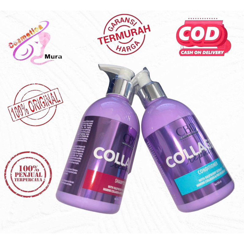 [ 250 g collagen ] cbd shampo collagen 250 gr || cbd conditioner collagen 250 gr