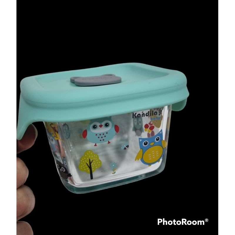 Kandila Glass Food Container / Food Container 1 PCS