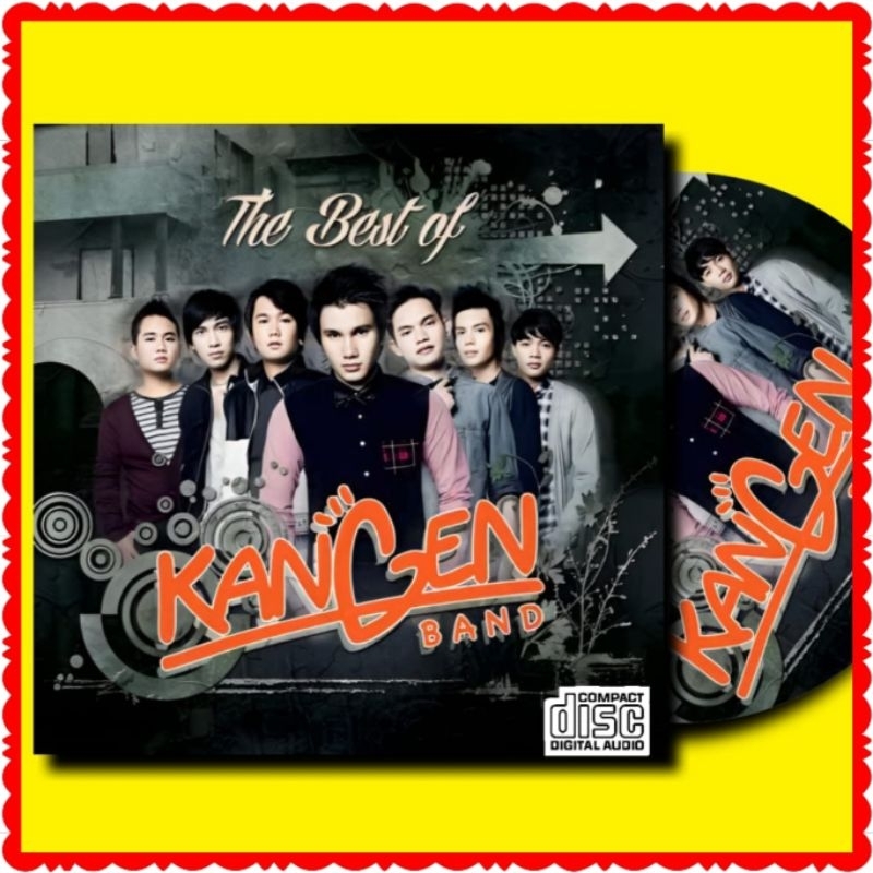 KASET CD MOBIL-KASET CD COMPACT DISC AUDIO MUSIK LAGU KANGEN BAND POP INDONESIA TERBARU-LAGU POP TER