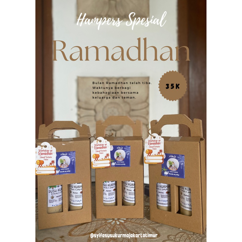 

hampers ramadhan susu kurma syifa