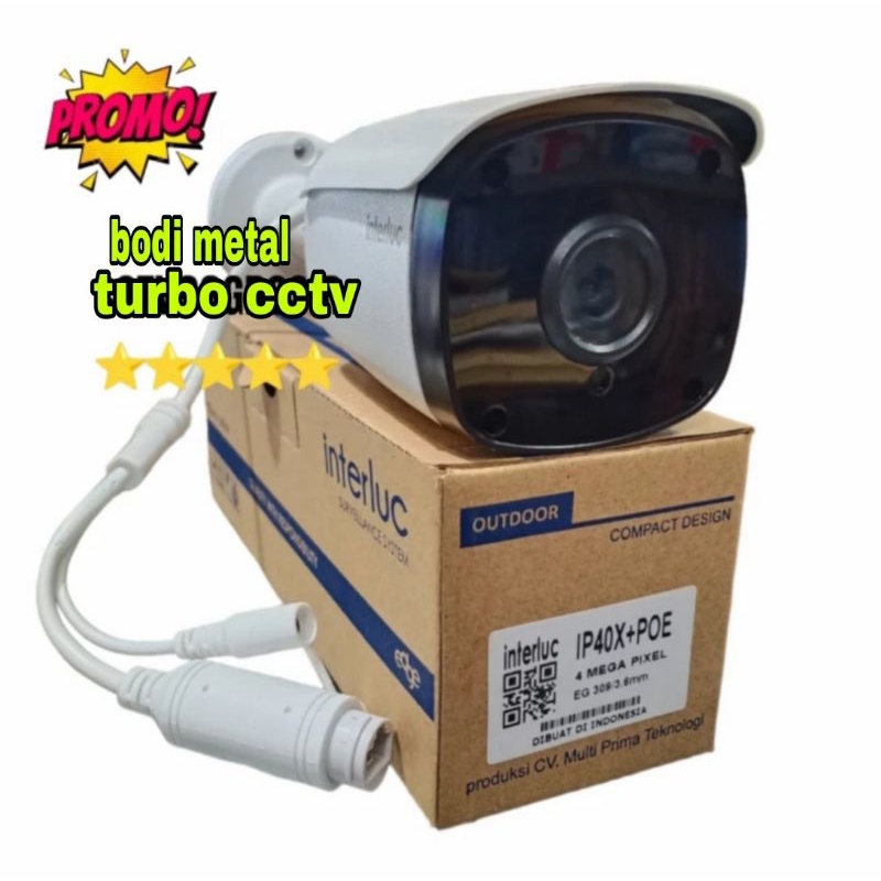 IP Camera Edge 307-IP30X+PoE Asli 3MP CCTV Outdoor Onvif NVR