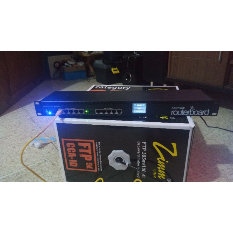 Mikrotik RB2011 UiAS RM Bekas Normal