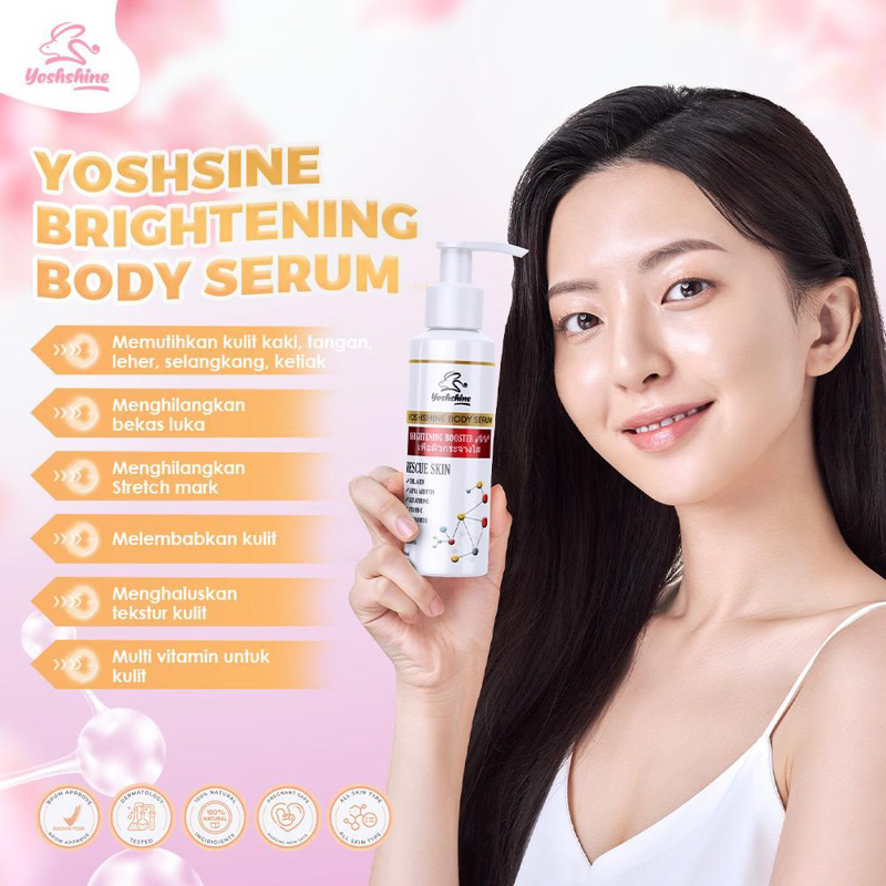 Yoshshine body serum Brightening booster