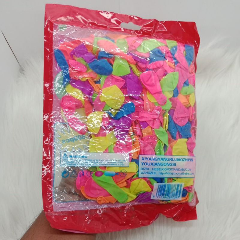 MAINAN BALON ISI 500 BALON POLOS BULAT
