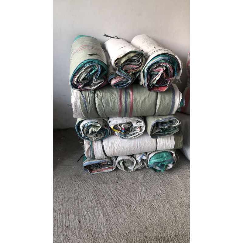 Karung Plastik bekas 75 x 115 cm Kapasitas 100 kg