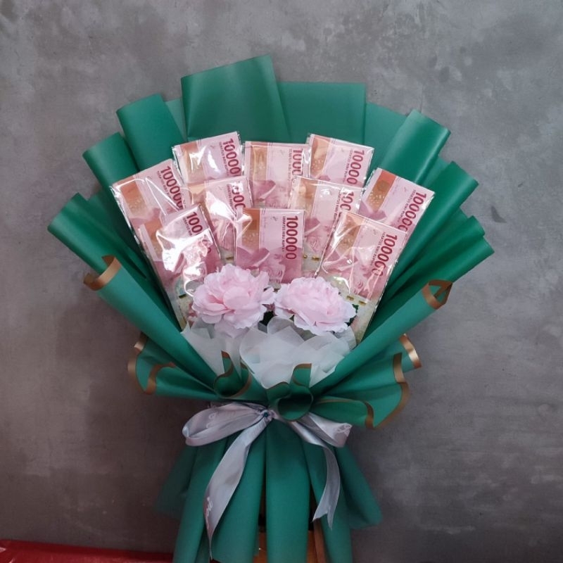 Buket Bouquet bunga wisuda pernikahan ulang tahun acara besar lainnya bisa request