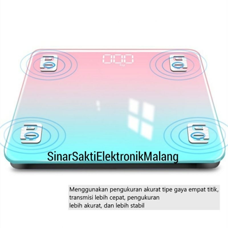 Timbangan Badan Digital - weight personal scale - Timbangan Badan Baterai