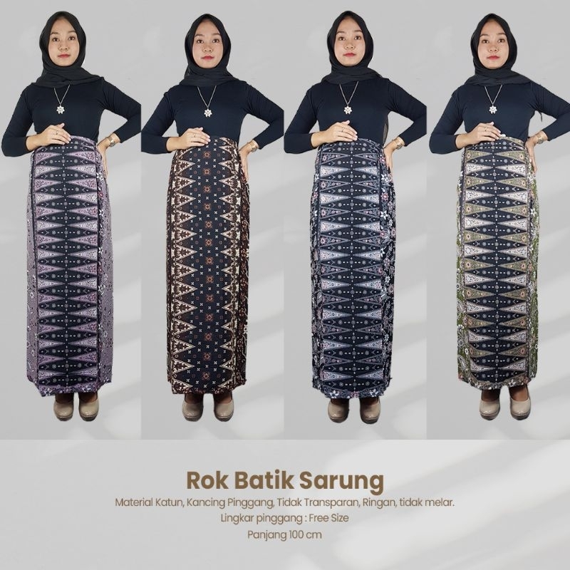 Rok Batik Tumpal Encim  - Naira Batik