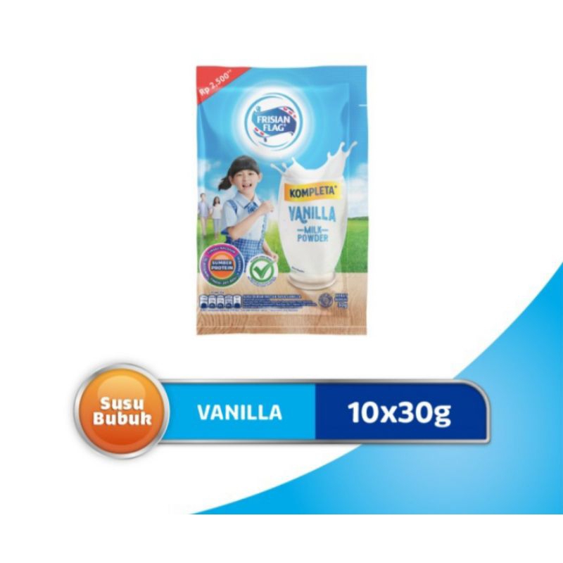 

Frisian flag kompleta vanilla 30gr 10pcs