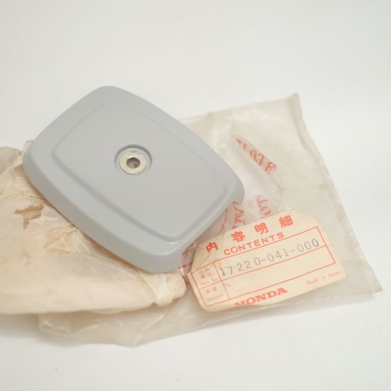 TUTUP FILTER KARBURATOR HONDA C50 C70 PISPOT ORIGINAL NOS ORI BARU