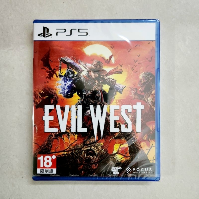 Evil West PS5 Playstation 5 Game Kaset BD