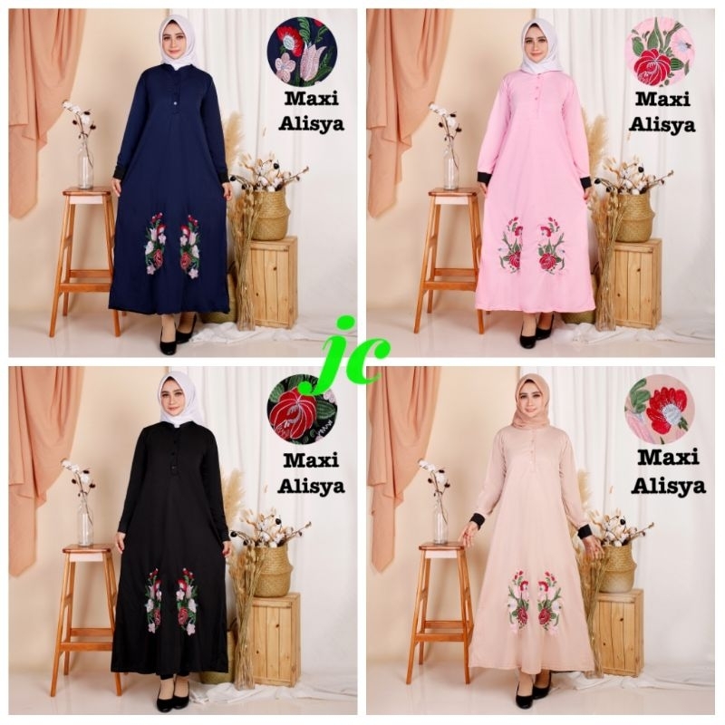 JCK - Maxi Alisya / Maxi Busui Wanita Muslimah Model Terbaru