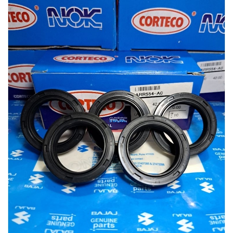 SATUAN SIL SHOCK DEPAN BAJAJ PULSAR 135LS , SEAL SHOCK BEKER DEPAN BAJAJ PULSAR 135LS