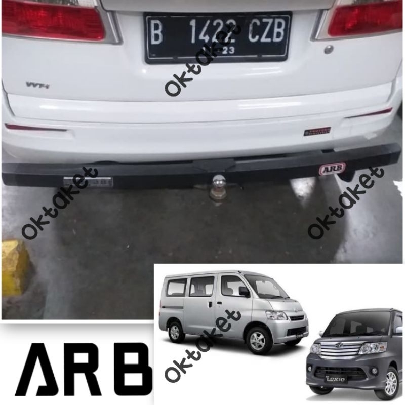 towing bar besi bumper Arb belakang Granmax Luxio Grand max