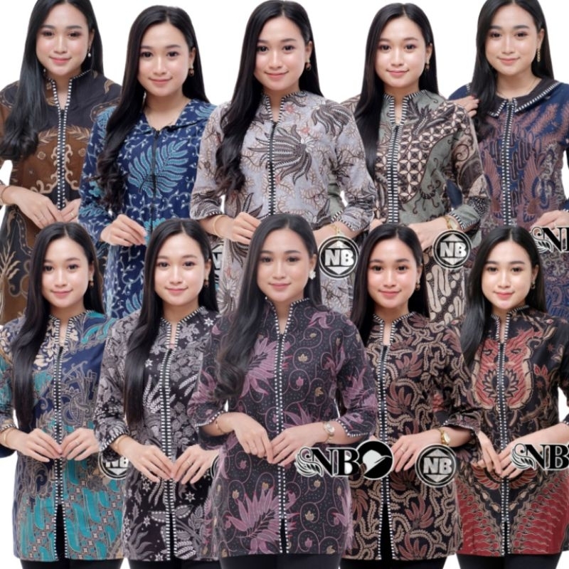 Batik Dolby Dolbi Doby Katun ATBM Atasan Batik Wanita