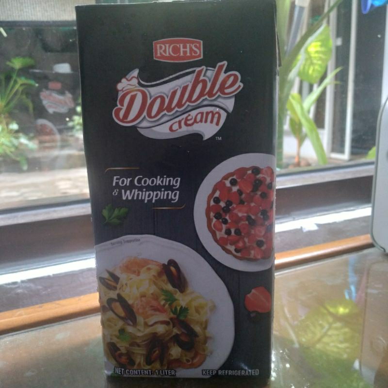 

Rich's Double Cream 1Ltr / Rich Cooking & Whipping