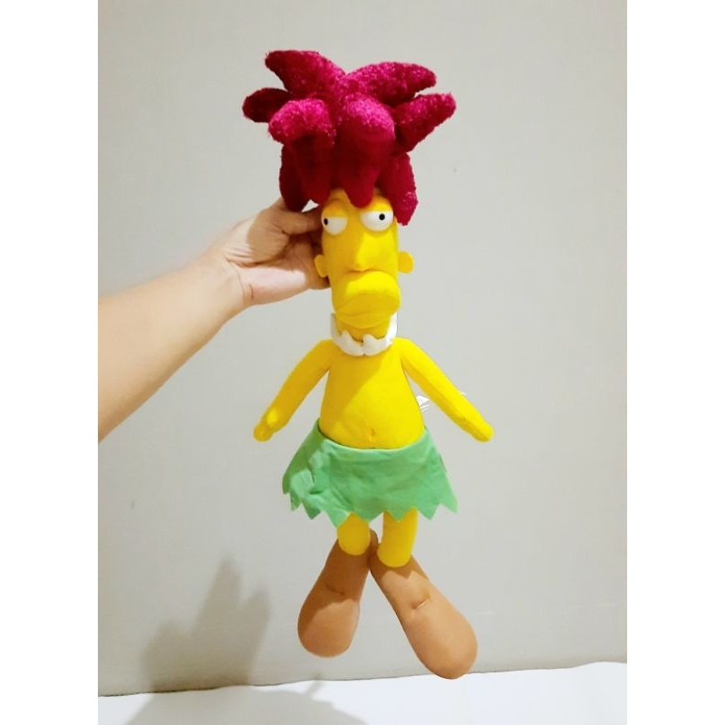 Boneka Sideshow Bob The Simpsons Original Size 50 cm/ Boneka Simpsons