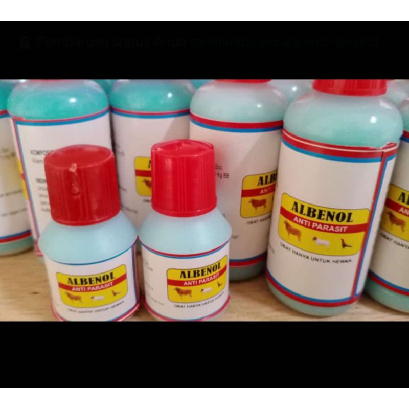 OBAT CACING HEWAN ALBENOL