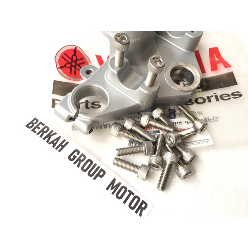 BAUT RAISER STANG KLEM STANG RX KING SCORPIO VIXION MT25 X ABRE L STENLIS SATUAN