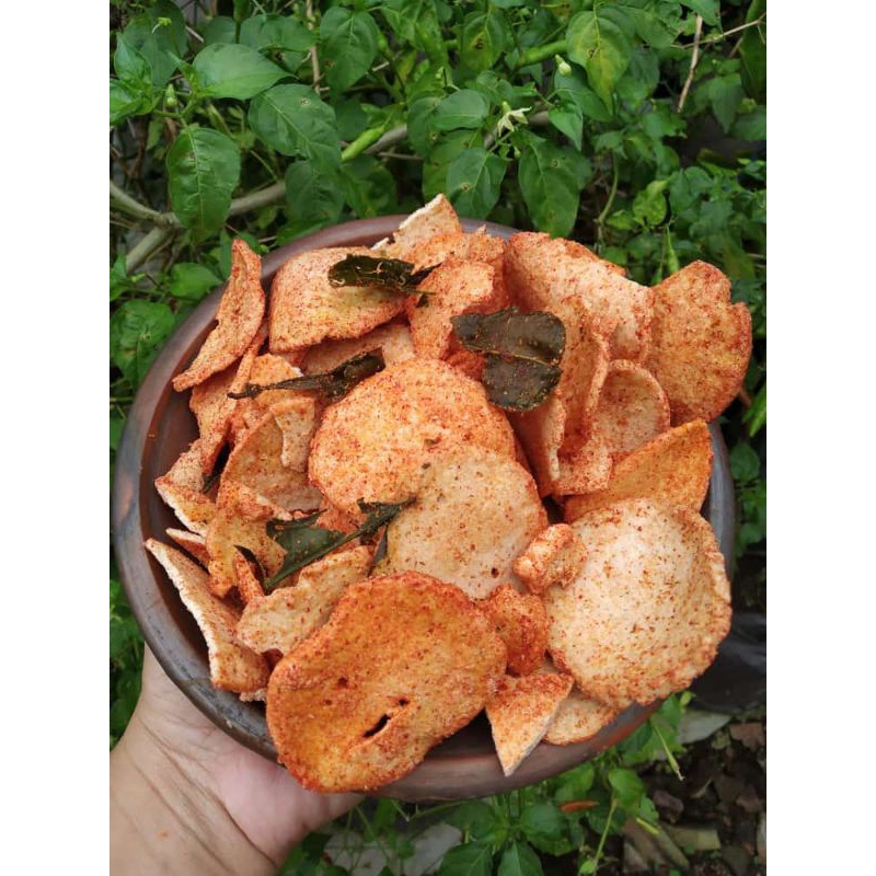 

Basreng pipih pedas balado LM 100gram