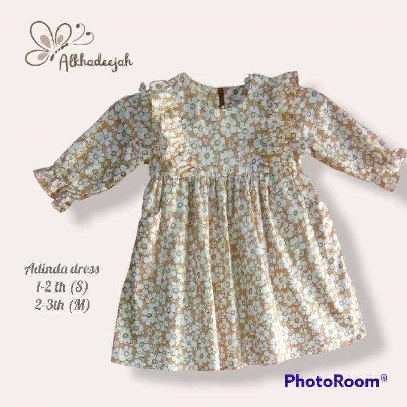 GAMIS ANAK KATUN JEPANG |ADINDA DRESS